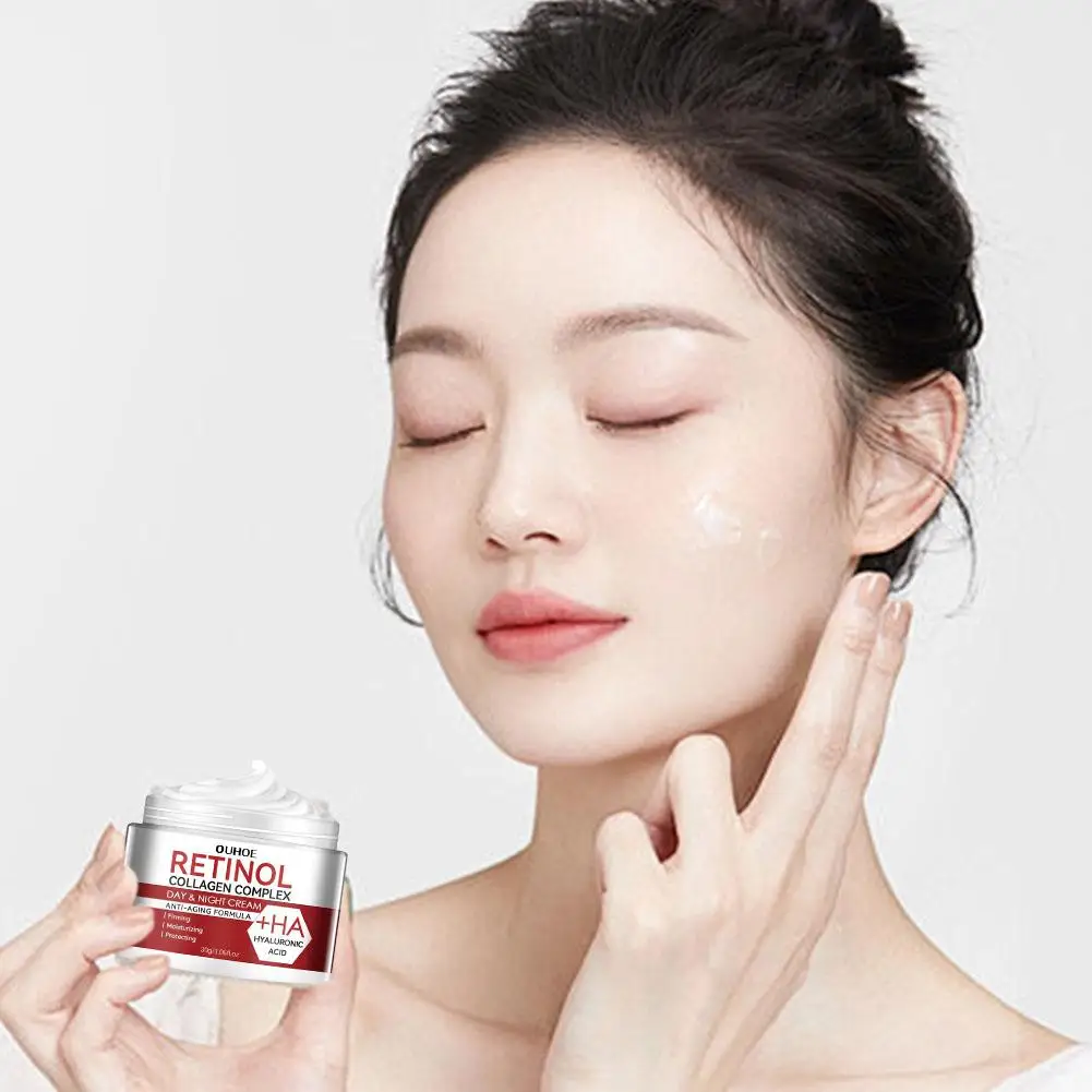 30g Retinol Wrinkle Removing Cream Anti Aging Firming Lifting Fade Fine Lines Moisturizing Skin Care for women face Care E1V3