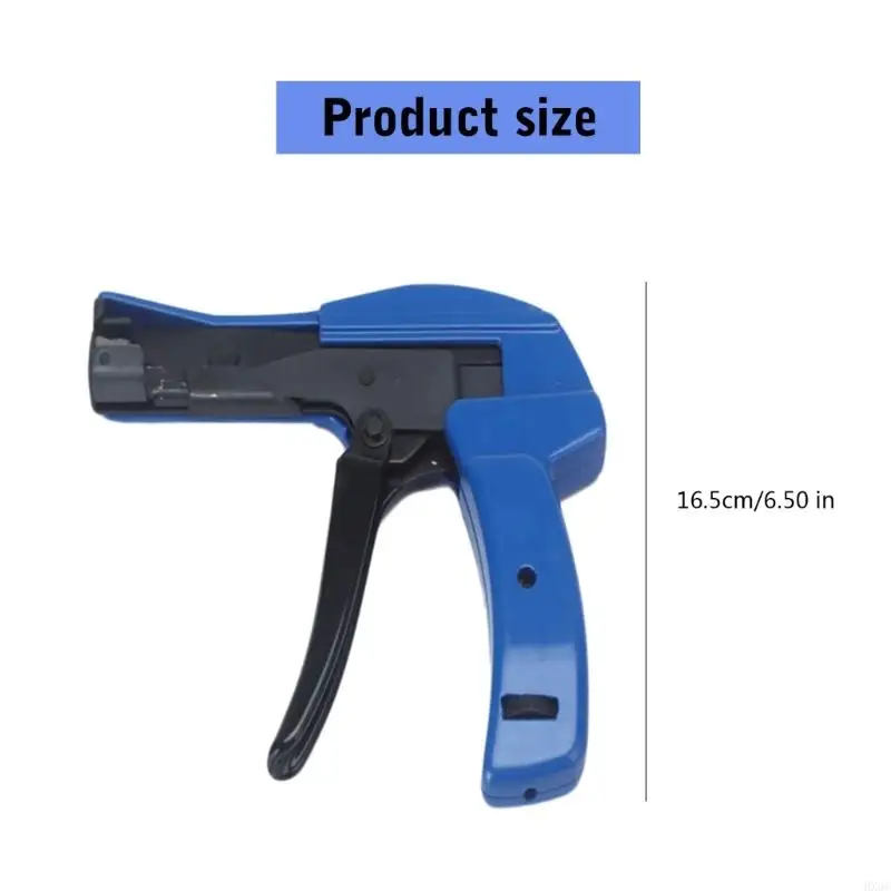 Professional Cable Tie Pliers Zips Tie Guns Ergonomic Fastening and Cuttiing Tool for Plastic Nylon Cable Tie Fasteners