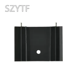 5PCS MOS Transistor Tube Heatsink Radiator Cooler Radiator 25×34×12MM Heat Sink FINS IC