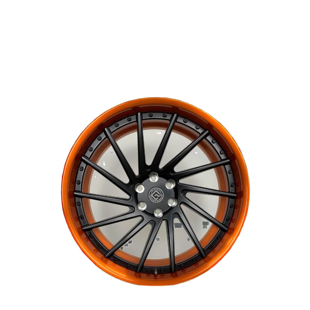 

Premium Two-Piece 5x112 Aluminum Car Wheels 18-24 Inch Polished Finish Left Right Set Included With 50mm 45mm 30mm 0mm ET