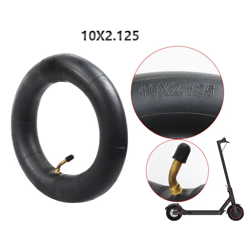 10 Inch 10x2.125 Pneumatic Tire Inner Tube for Electric Scooter Balancing Hoverboard self Smart Balance Replacing Tire Parts