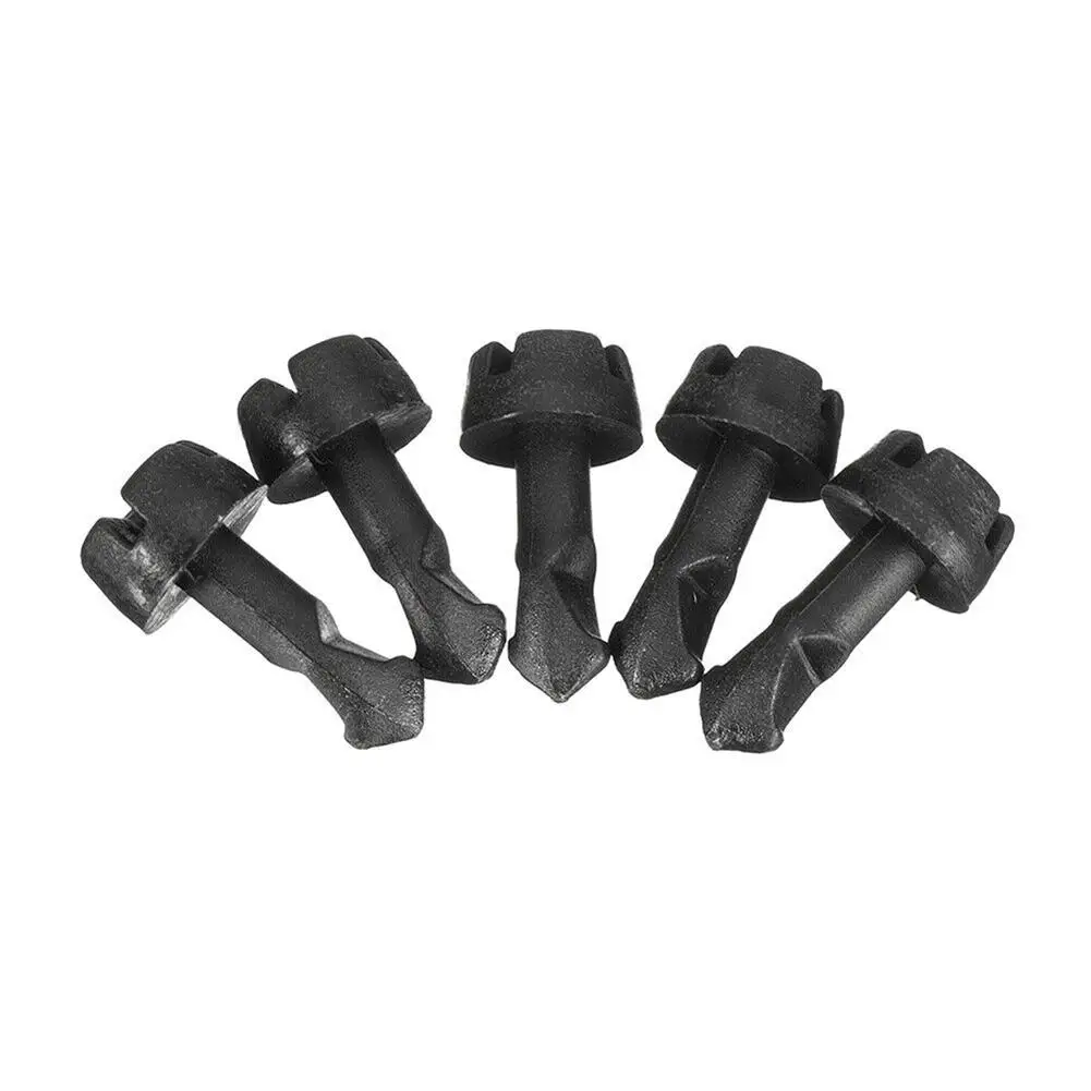 5Pcs Engine Top Cover Turn Clips Locking Black Screws N90642001 For A4 B5 B6 B7 For A6 C4 C5 For A8 D2 For Skoda Superb For Seat