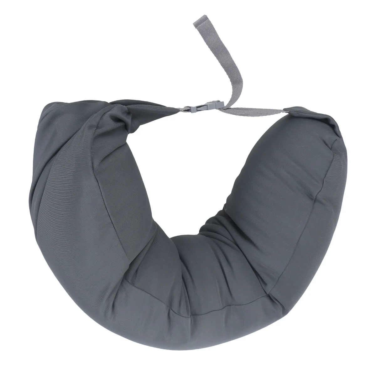 

Simple U Shaped Neck Pillow Grey Travel Neck Cushion for Cervical Support Portable Multi Function Travel Pillow Waist Support