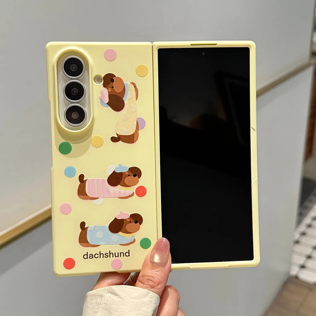 Macaron PC Hard Phone Case For Samsung Galaxy Z Fold 8 Ultra Fold8 Ultra 5G Protective Cover With Lanyard