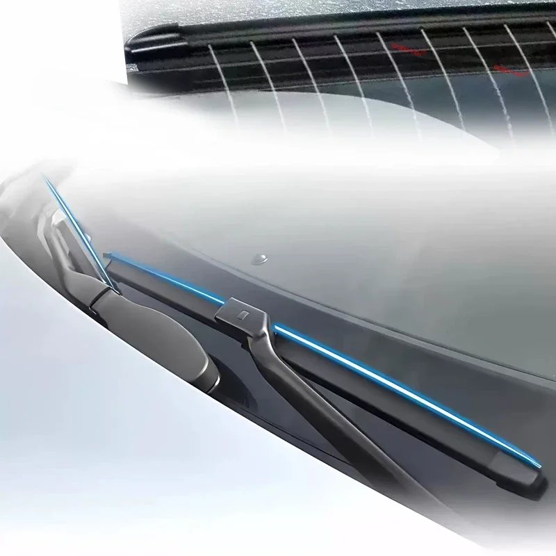 Car Custom Wet Arm Wiper Blades For Mercedes-Benz S-Class S450e S400 Upgrade Windshield Water Spray Cleaning Auto Accessories