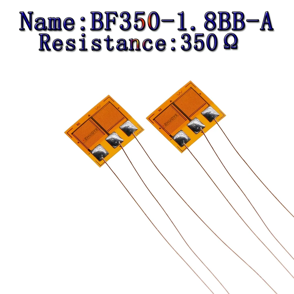 10pcs weighing sensor Foil type strain gauge half bridge type BF350-1.8BB-A  high-precision 350 ohm  resistive Strain gauges