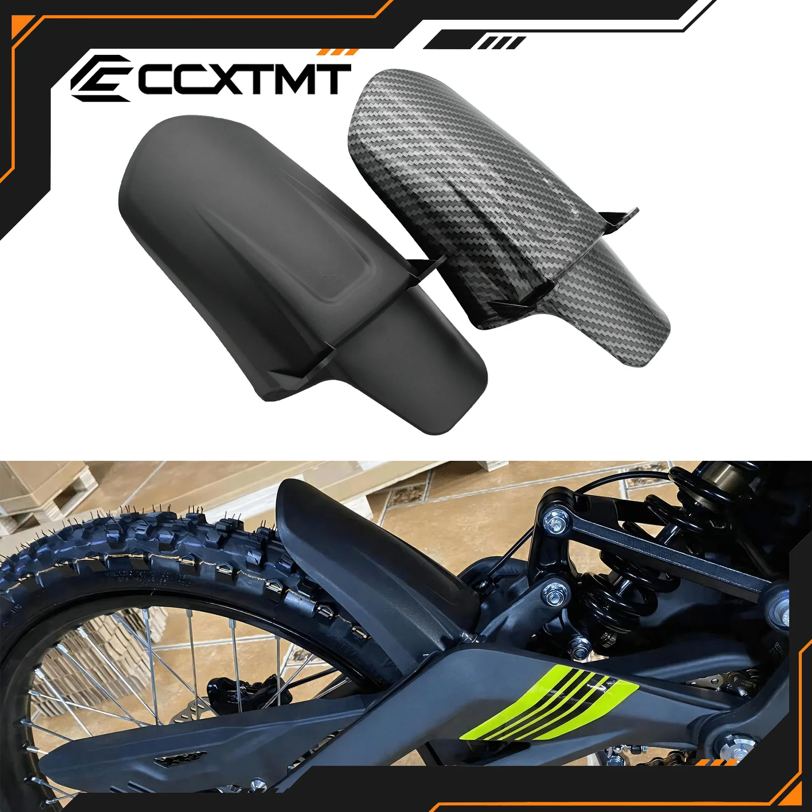 Guardabarros para rueda trasera de motocicleta, para Sur Ron sur-ron Light Bee X & Light Bee S, Motocross eléctrico Universal