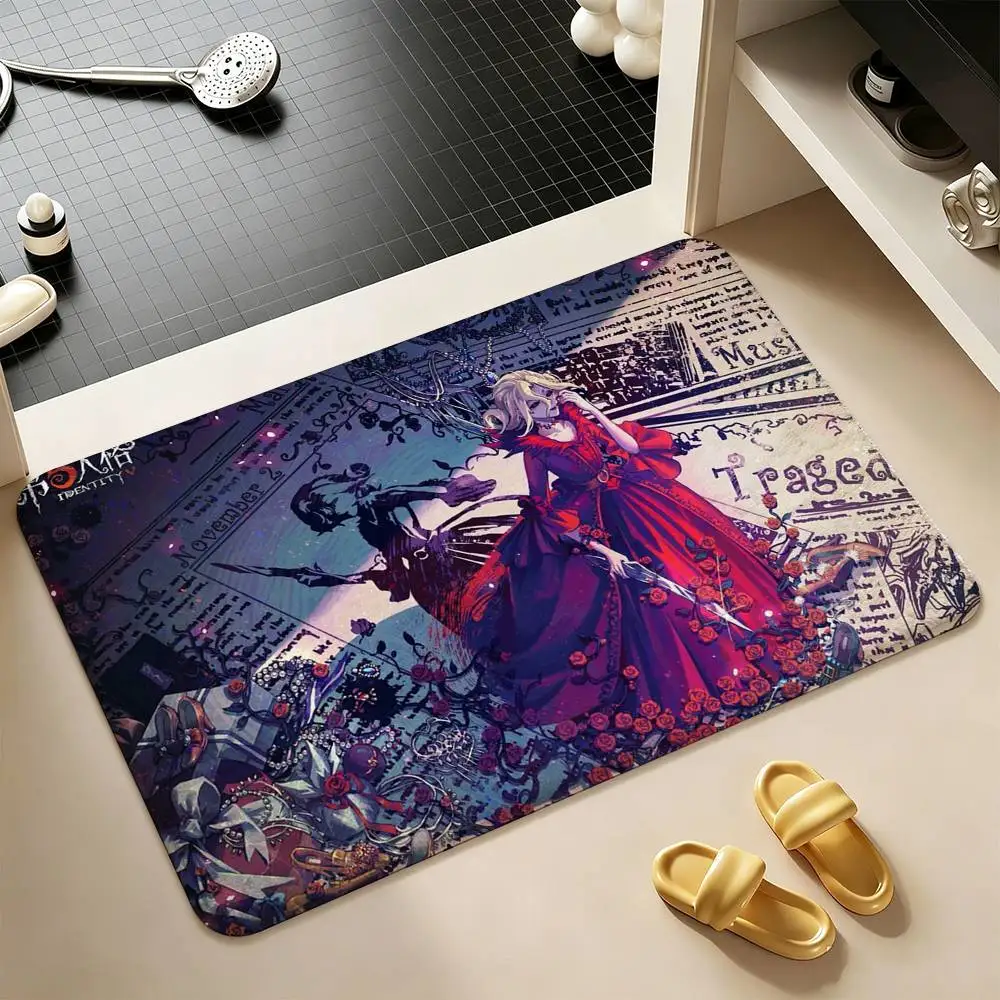Identity V Mary  Shower Room Absorbent Small Floor Mat Soft Comfortable Decorative Foot Mat