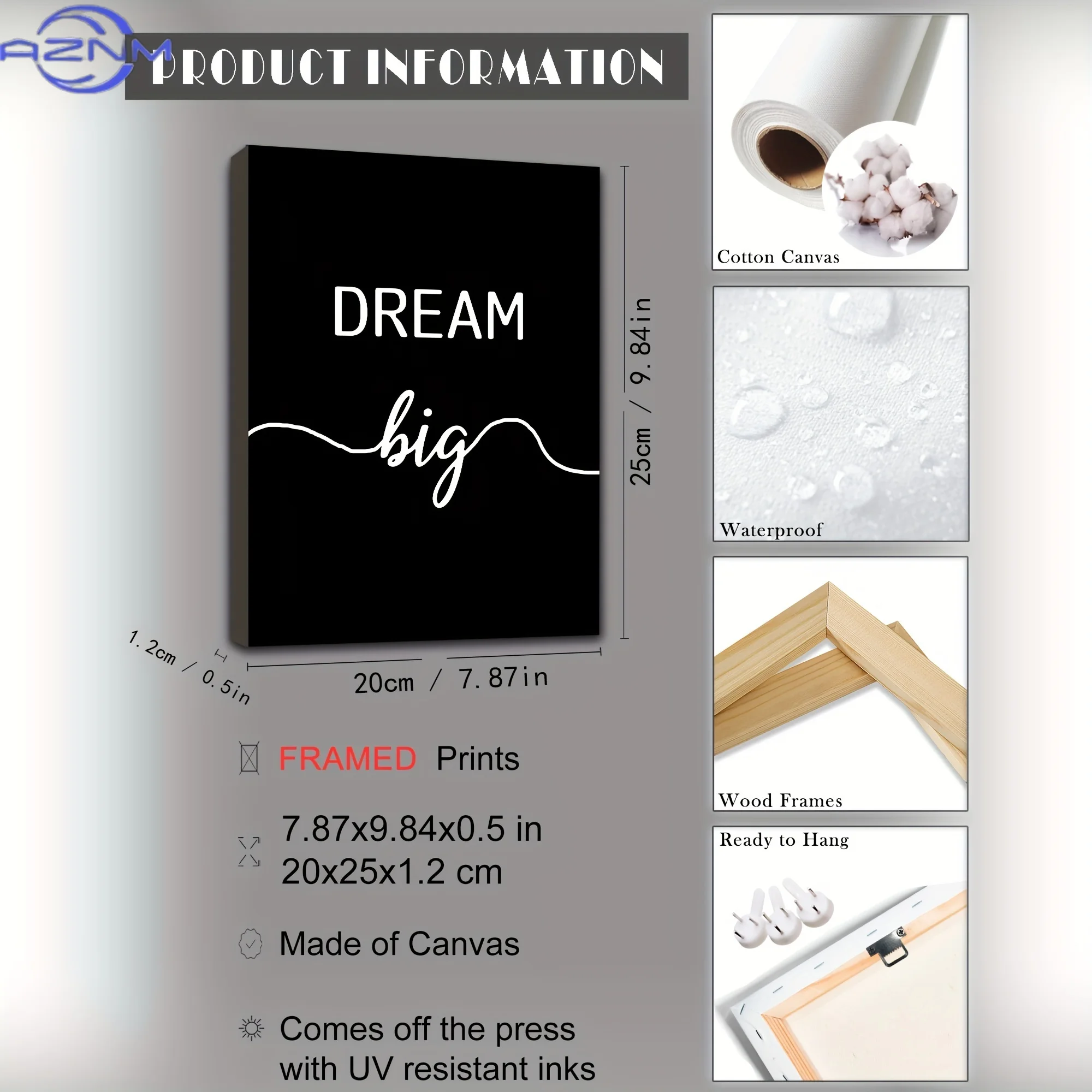 Inspirational Wall Decor Motivational Office Wall Art Encouraging Quotes Canvas Posters Office Sayings