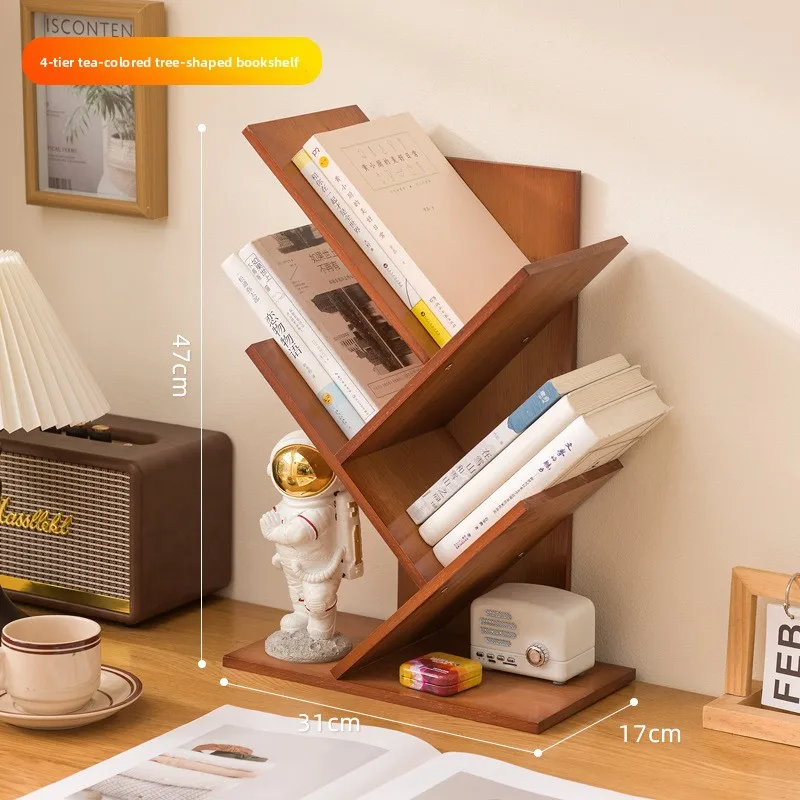 

Узкая напольная книжная полка Firm Tree для гостиной, встроенный угловой стеллаж