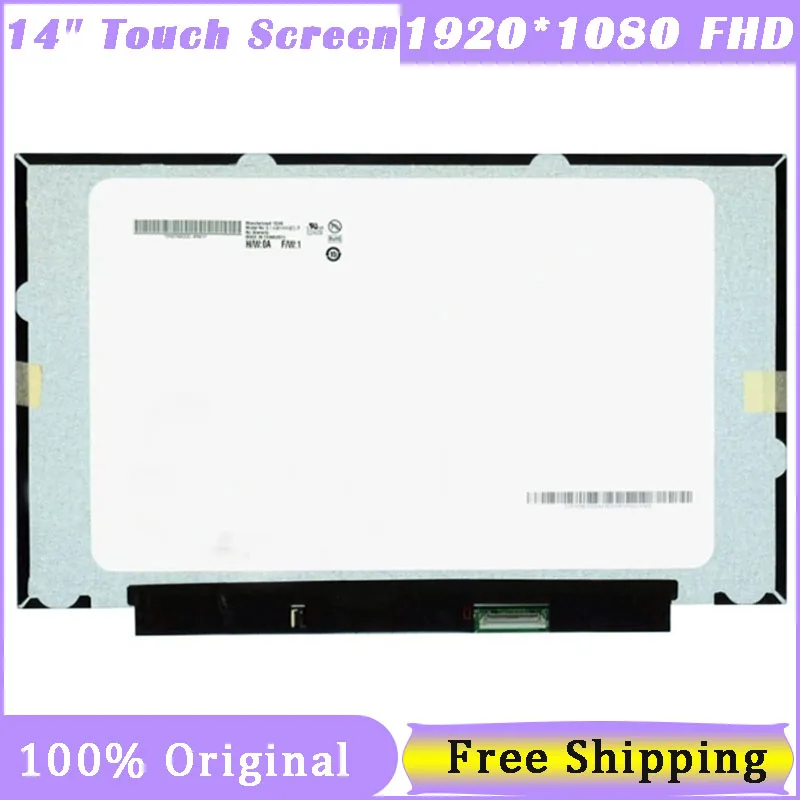 exposicao do lcd tela tactil 14 fhd ips 40 pin b140hak033 b140hak032 b140hak031 b140hak030 01