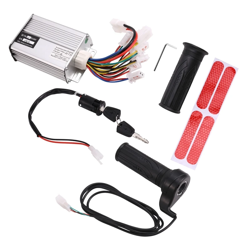 

Electric Scooter Brush Controller+Throttle+Accelerator Kit