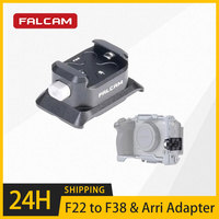 FALCAM F22 to F38 Arri Adapter F22A3806 with Quick Release Base Mount Standard ARRI Gear for Camera Cage