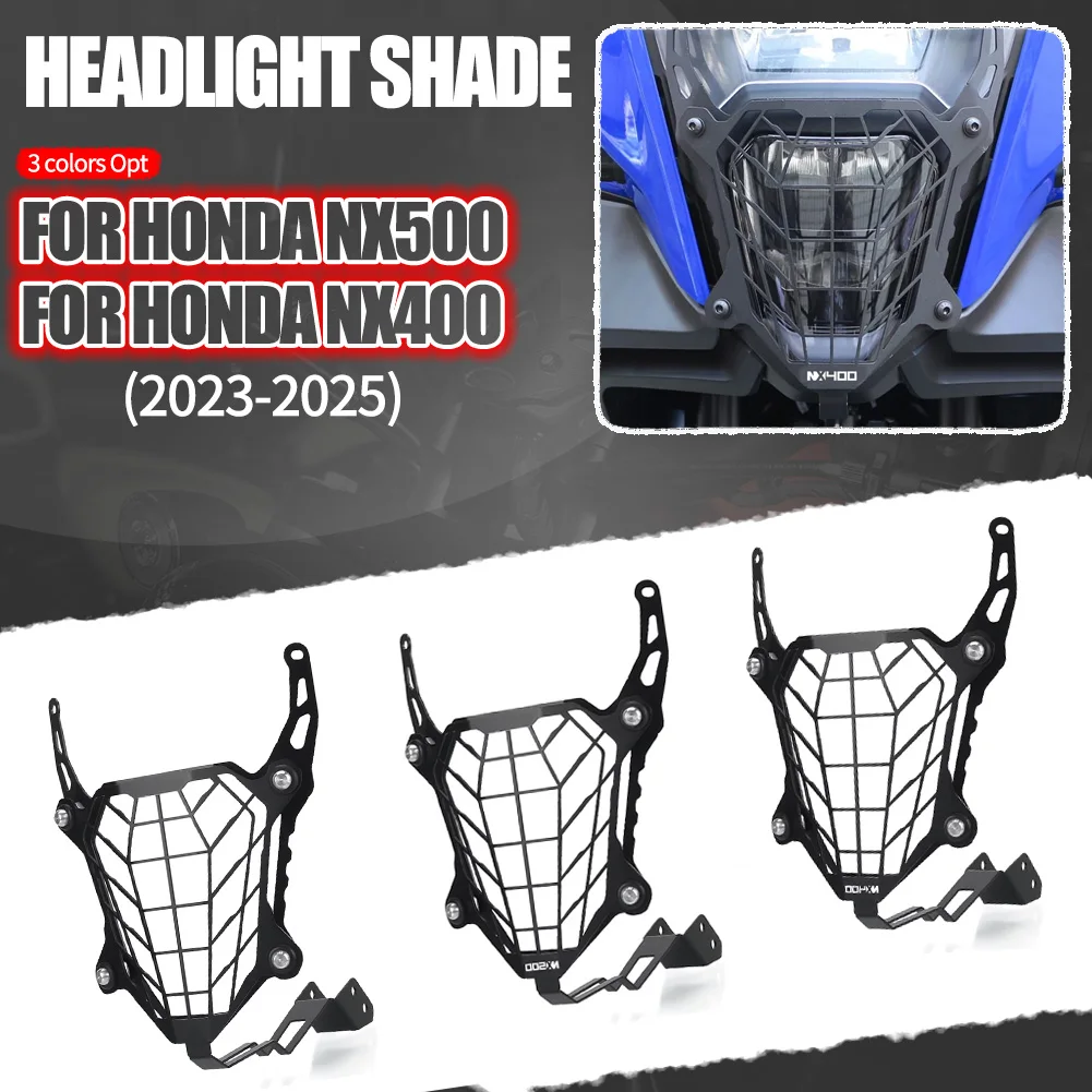 

NX400 NX500 2025 Motorcycle Accessories Front Headlight Grille Guard Cover Protection For Honda NX400/500 NX 400 500 2023 2024