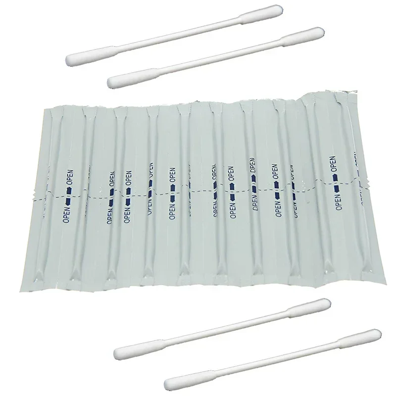 100PCS Wet Alcohol Cotton Swabs Double Head Cleaning Stick for IQ 3.0 LIL/LTN/HEETS/GLO Heater