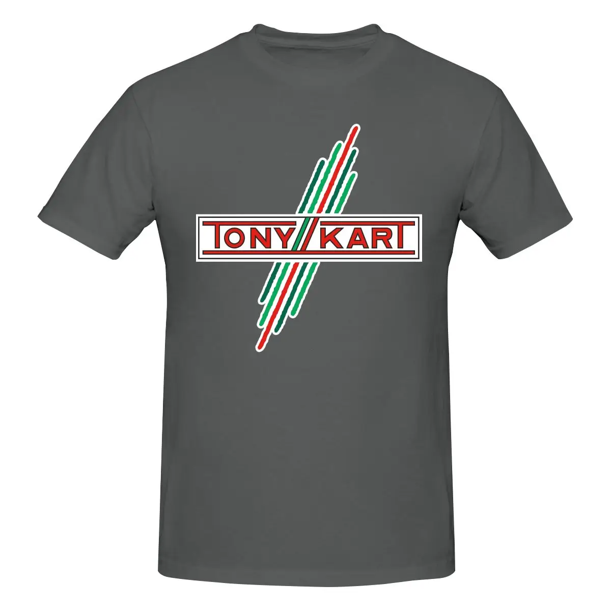 Funny Tony Kart Men's T-shirt Printed Tops are loose and slim fit Women's T-shirts