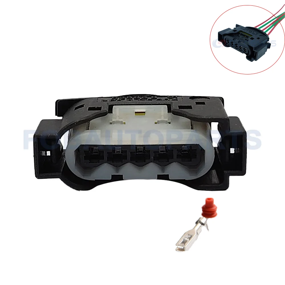 

5 Pin Auto waterproof connector Electronic Turbocharger Actuator Repair Plug Adapter Air Flow Meter Wiring Plug For BMW Ford
