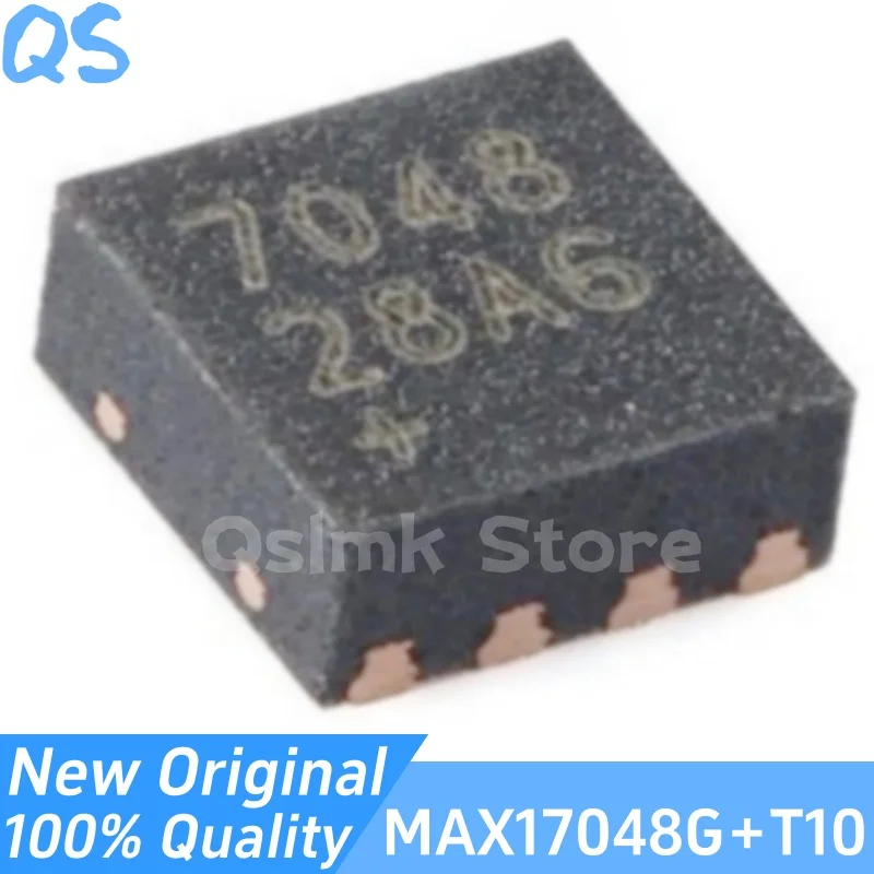 

New Original MAX17048G+T10 7048 DFN-8-EP Battery level meter chip with 2.5V-4.5V I2C interface