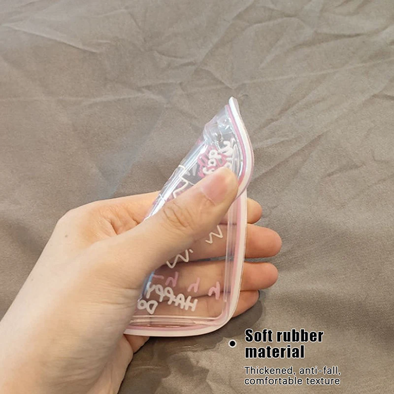 كلب سعيد-حامل صور شفاف ، 3 بوصة ، سلسلة مفاتيح ، لبطاقة الطالب والحافلة والطالب