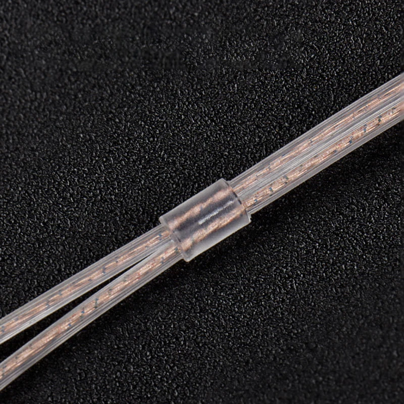 CVJ original Upgrade Cable Pink 5N OFC Oxygen-free Copper Upgrade Cable 2pinDC Wire For KZ TRN