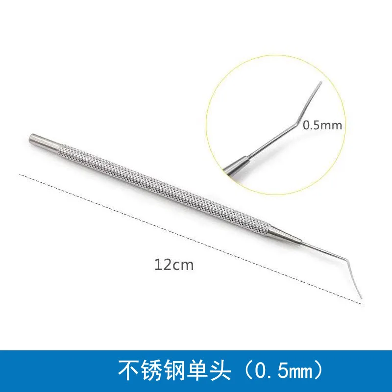 Ophthalmic microsurgical instruments - Iris restorer - Single head double head stainless steel surgical tool - Titanium alloy ir