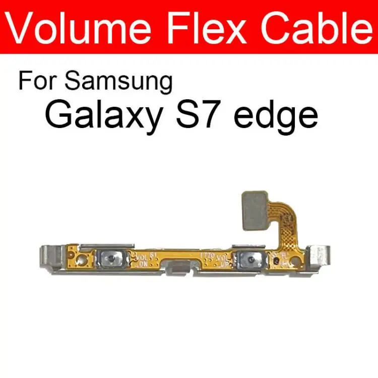 Câble flexible pour bouton d'alimentation et de volume, contrôle audio, remplacement du ruban d'alimentation, Samsung Galaxy S7 Edge G935 G935F, A, V, P