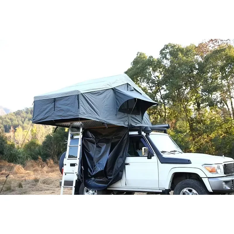 Roof Top Tent for SUV Truck Sheet Metal Travel Camping Shelter Outdoor Car Tent Trailer Waterproof Vehicle Mounted Rooftop