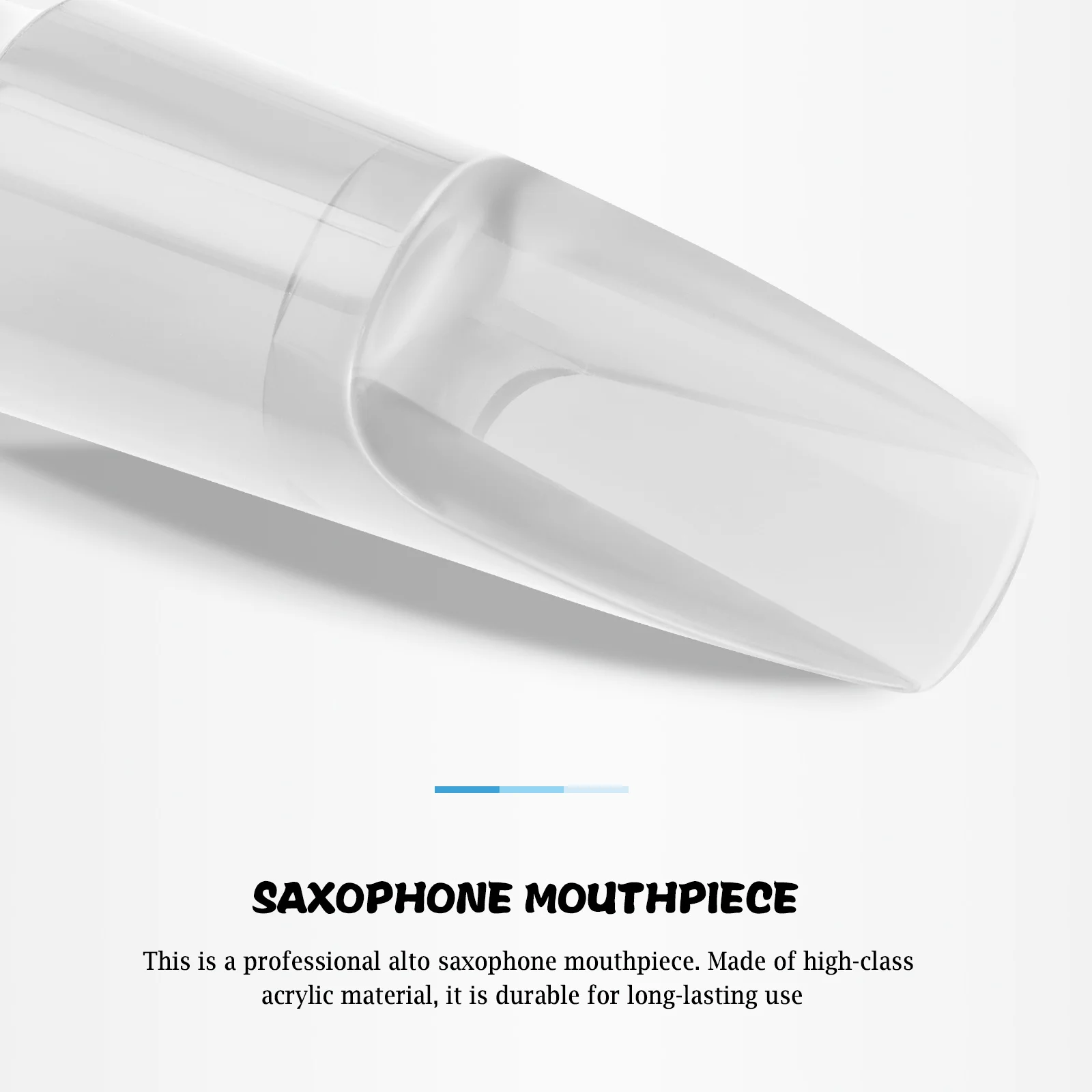 

Saxophone Mouthpiece Jody Jazz Alto Acrylic Ligature Transparent Protective Cap