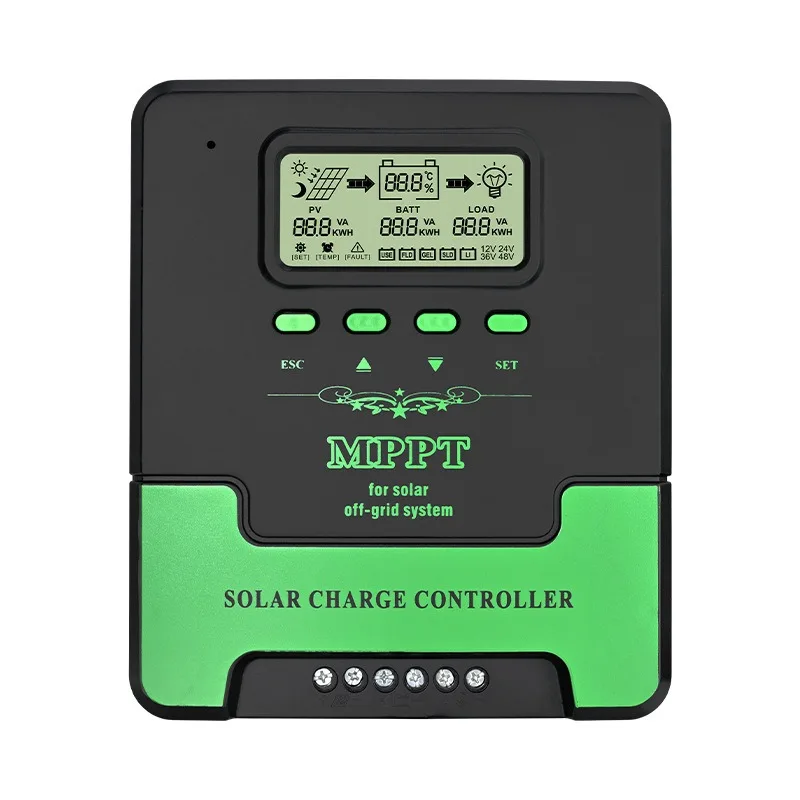 Global hot-selling solar controller intelligent lighting solar panel identification charging
