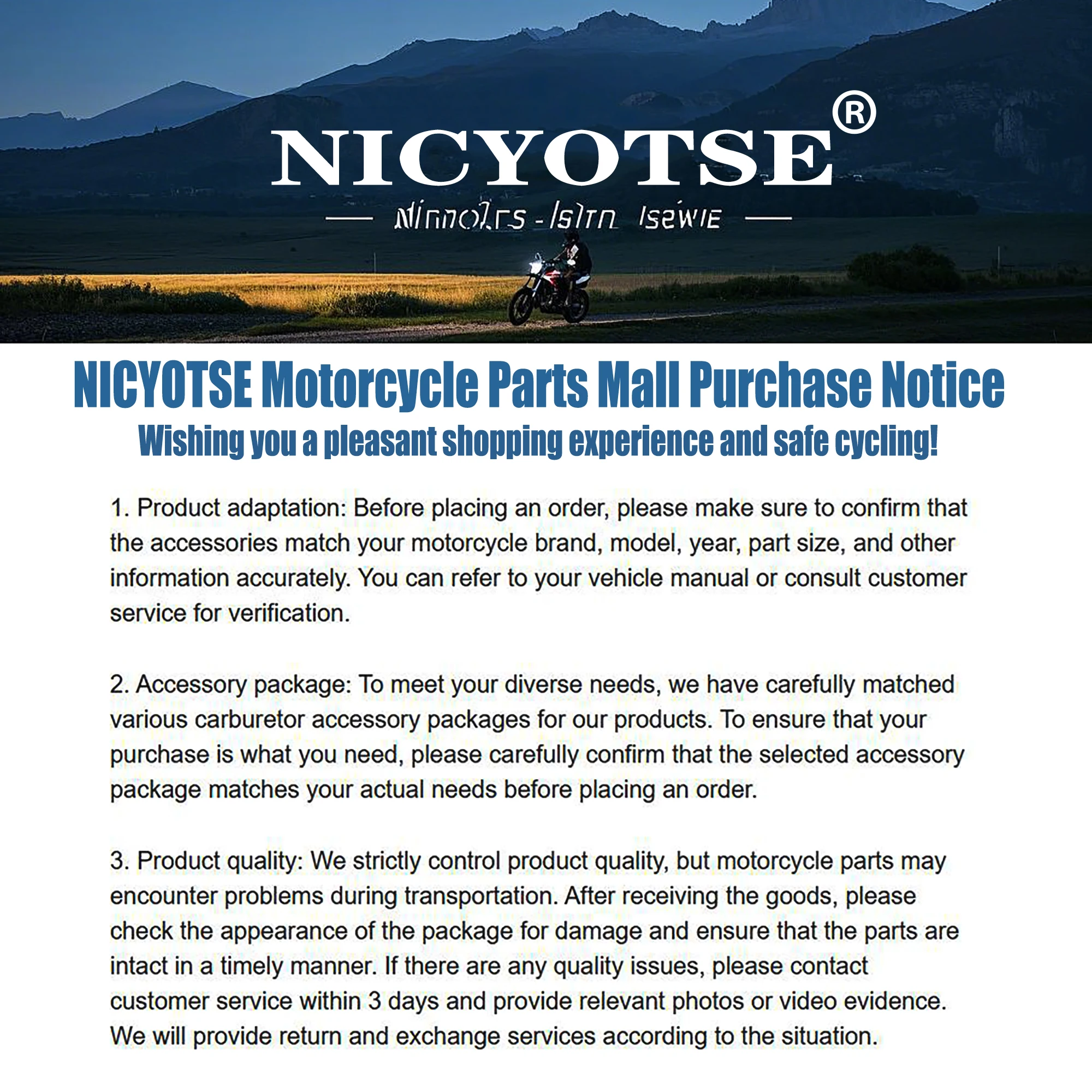 يصلح لأجزاء المكربن للدراجات النارية ياماها Virago XV250