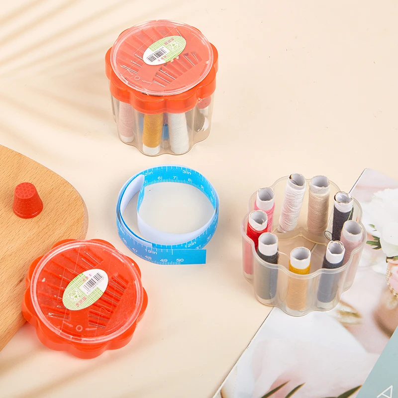Needle And Thread Box Essential Durable Portable Versatile Home Sewing Needle And Thread Set Embroidery Accessories