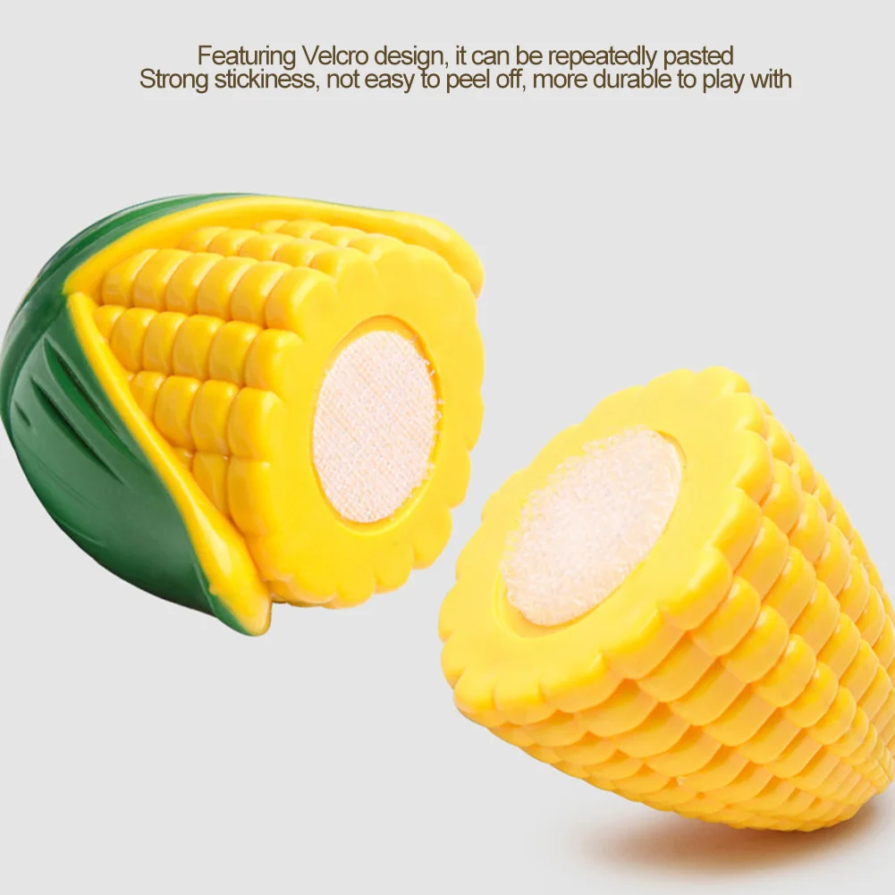 Children Simulation Kitchen Toy with Cutting Board Food Play House Simulation Toys for Toddlers Kids Boys Girls