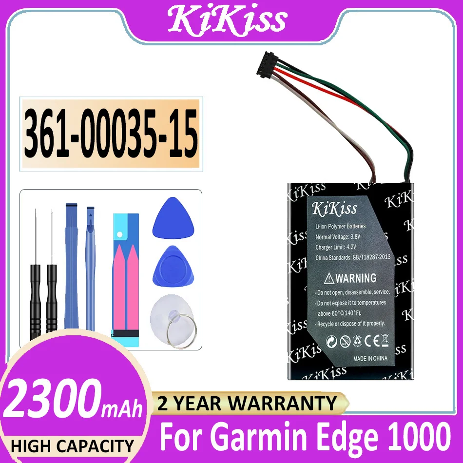 Battery 361-00035-15 2300mAh For Garmin Edge EXPLORE 1000 Approach G8 GPS DI44EJ18B60HK DJ04EJ31B05N9 Bateria