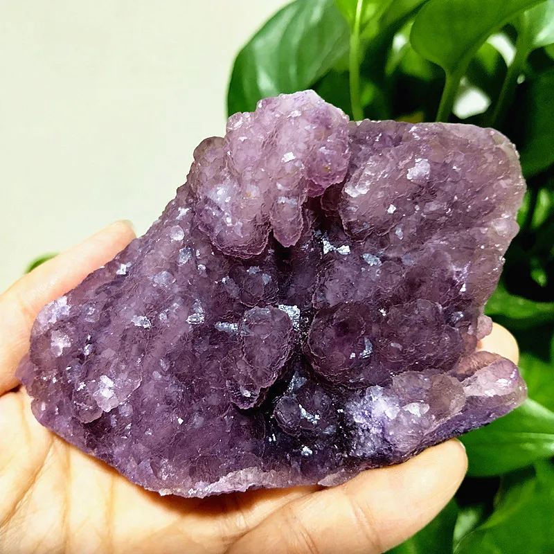 Natural Stones Purple Red Fluorite Crystal Granulate Clusters Paragenesis Ore Meditation Energy Feng Shui Crystal Room Ornament