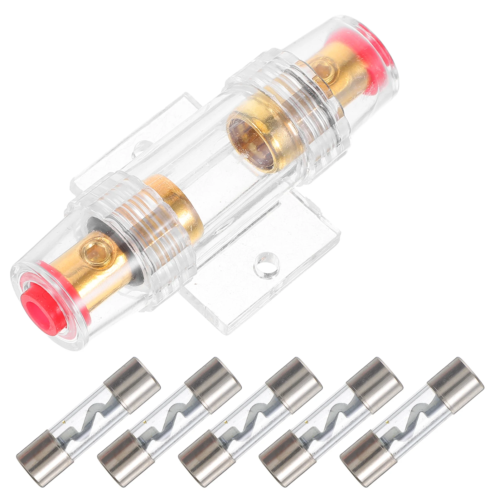 

fuse holder fuse container 4/8 gauge fuse holder 60A fuseAGU fuse