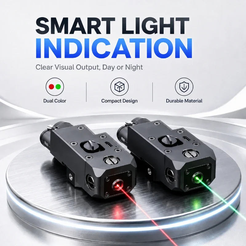 Alloy Nylon Made Positioning Indicator Battery Storage Case Set Match M300 M600 Flashlight Remote Control Line