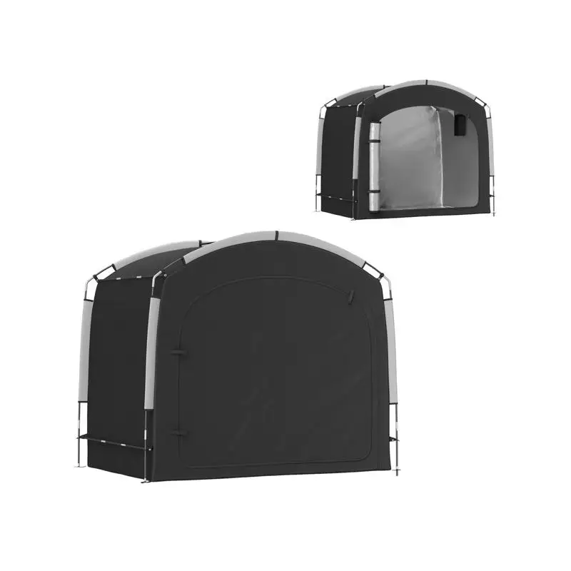 

Outdoor Storage Shelter Tent for Equipment and Gear Protection 10x20ft Heavy-Duty Waterproof Canopy Cover