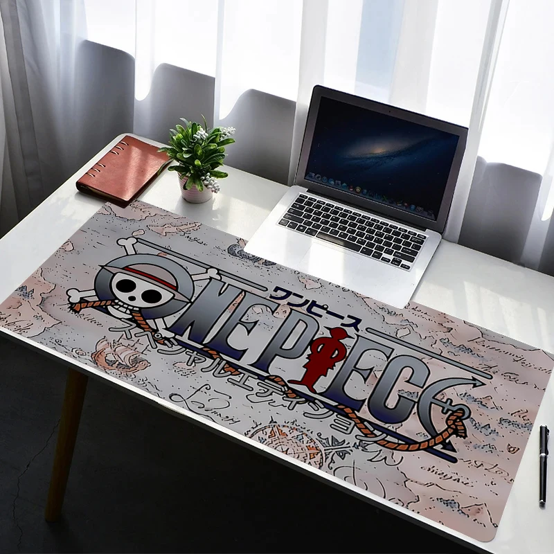 

Mouse Pad PC One Piece Luffy Non Slip Rubber HD Mousepad Laptop Gamer Cabinet Keyboard Pad Office Computer Gaming Desk Mouse Mat