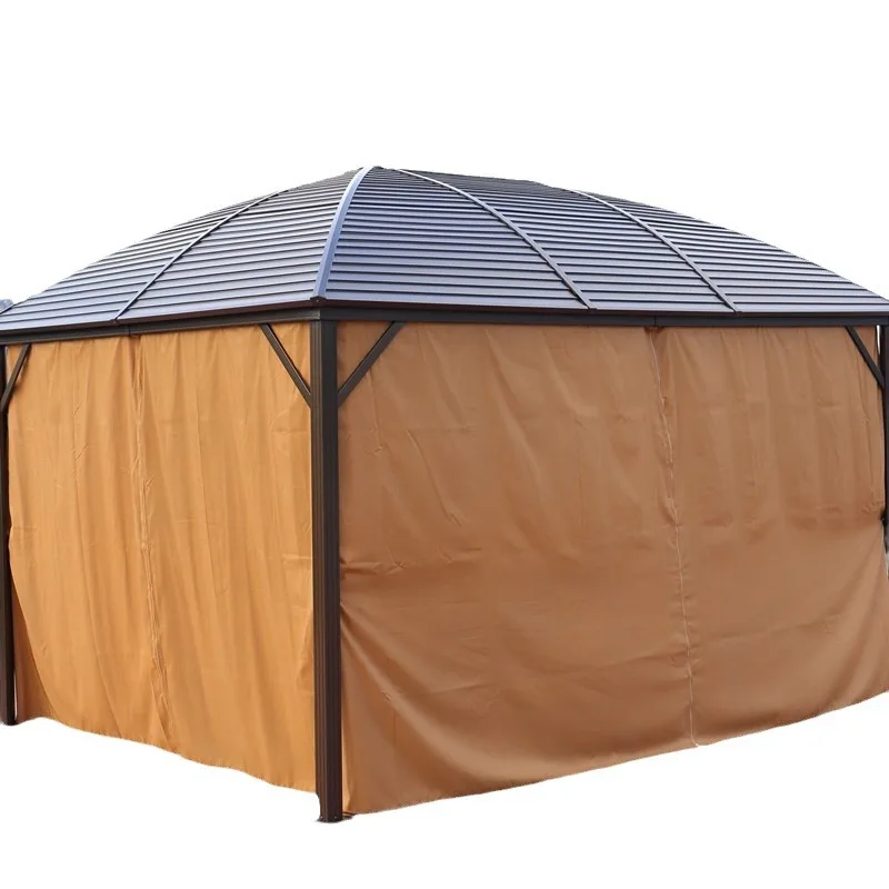 

Garden gazebo galvanized luxury curved shed manufacturer