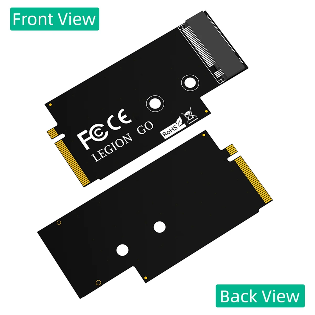 محول T07C-M.2(NGFF) NVME M-Key SSD لبطاقة محول التحويل المحمولة Lenovo Legion Go