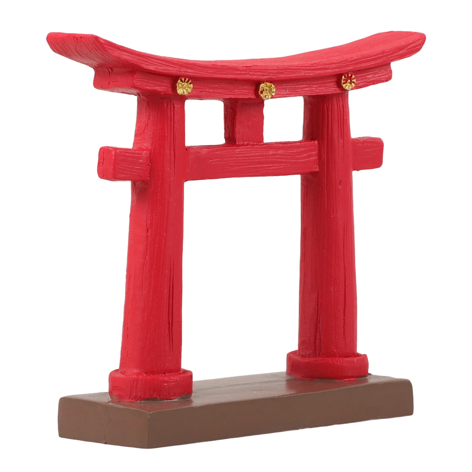 

Miniature Torii Resin Japanese Garden Tiny Torii Decoration Ornament For Micro Landscape Decor Bonsai Small Accessories