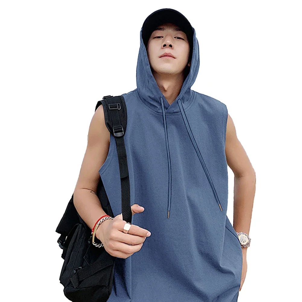 

Korean Style Top Hip Hop Clothing Applicable For Men Brand New Condition Multiple Size Options Korean Style Tank Top Casual 2XL