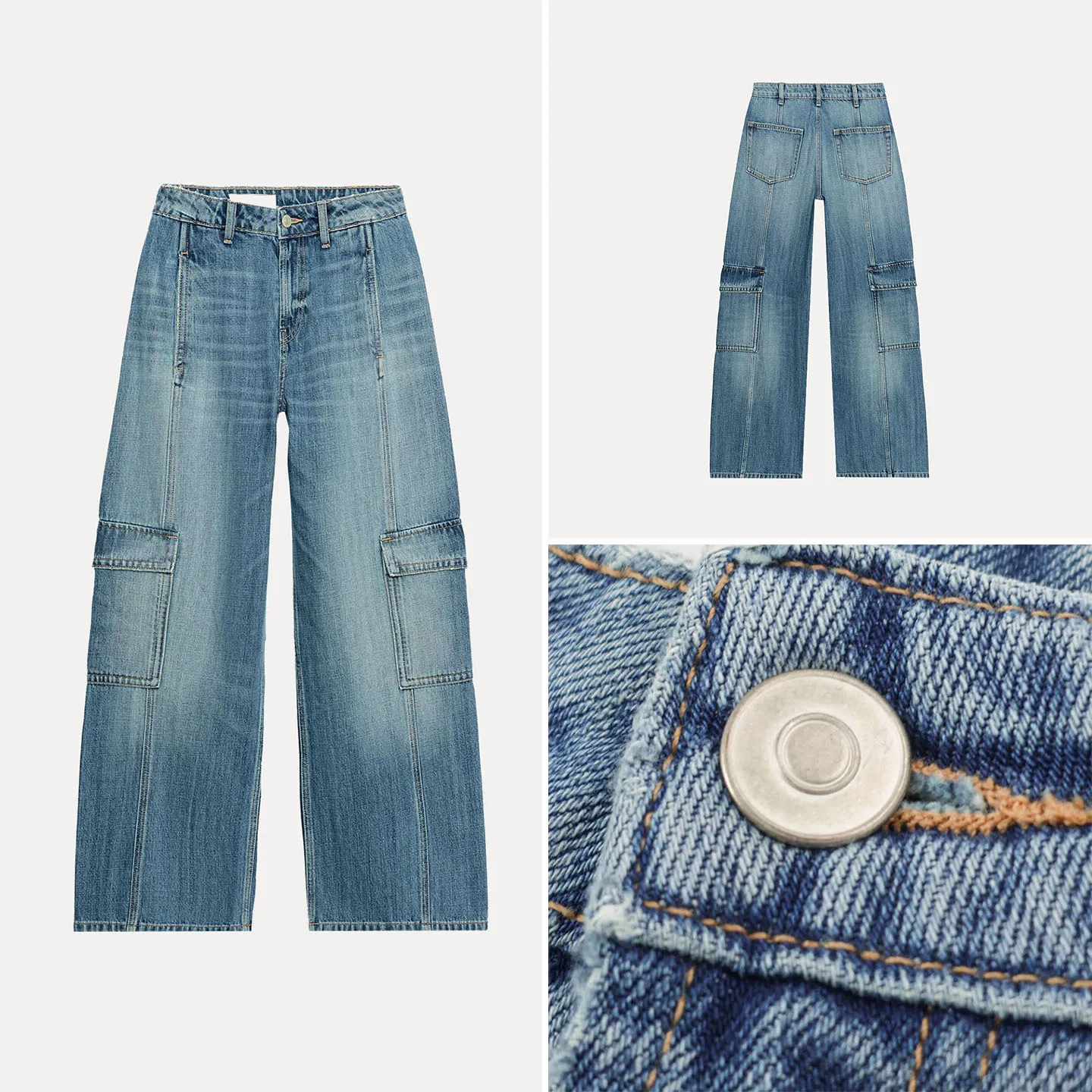 Women's Fashion Straight Leg Workwear Jeans Long Trousers Autumn 2026 New Arrival Comfortable Fit Natural Waist Chinese Made