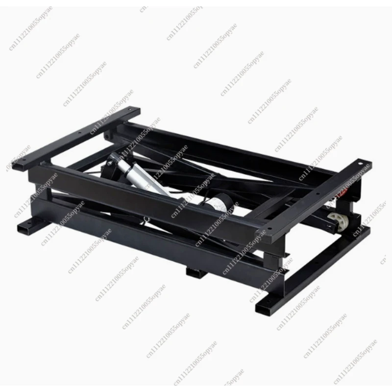 Electric Lifting Coffee Table Base Iron Frame Folding Mechanism for Dining Desk Home Office Height Adjustable