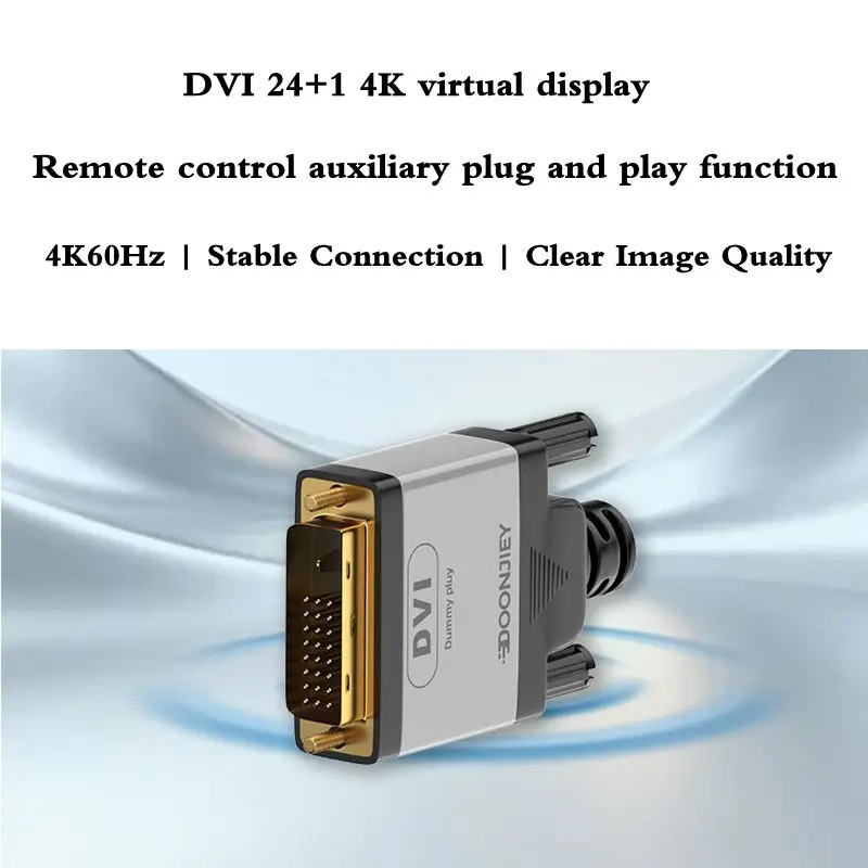 DVI Analog Monitor GPU Emulator Virtual Display DVI Gaming Studio Multi-Instance Remote Idle