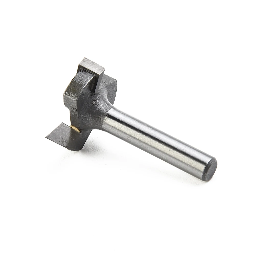 Frees CNC Spoilboard Oppervlakken Router Bit 6.35mm 1/4In Schacht Insert Carbide Plaat Afvlakking Router Bit Hout schaafmachine Bit