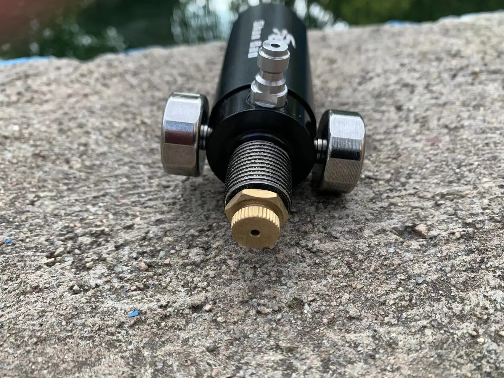 Shan Bao Schwarzes Tauchmotorboot mit integriertem Edelstahl-Einstellschalter, Steckverbinder, Doppelanzeige, 30 MPa, 40 MPa – Detail 4