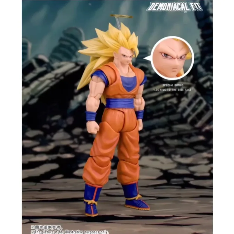 In Stock!  Demoniacal Fit Enchanted Horse Dragon Ball Son Goku Super Saiyan 3 Dragon Fist Storm  Action Figures Collectible Toys view 5