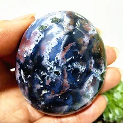 Natural Stones OceanJasper Palm Stone Sorcery Meditation Yoga Exercise Energies Cure Feng Shui Crystal Room Decoration