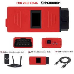 OBD2 Car Diagnostic Tool For VNCI 6154A ODIS 9.10 Support CAN FD DoIP Protocol Original Drive For Audi VW Seat Skoda Bentley MAN